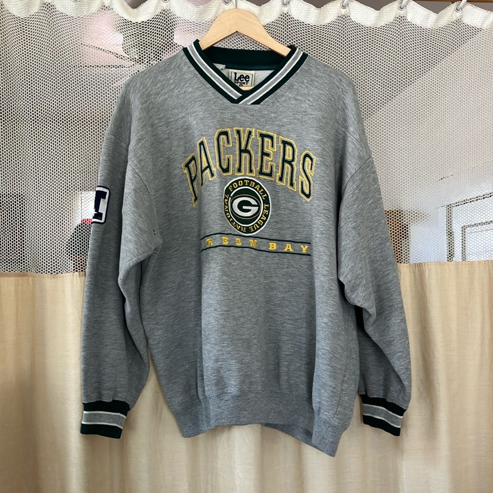 Green Bay Packers pull over sweater